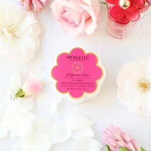Spongellé Bulgarian Rose Body Wash Buffer multiuse body scrubber  Shower Gel